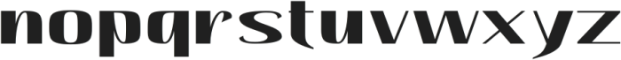 Hautte Bold Semi Expanded otf (700) Font LOWERCASE