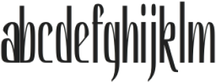 Hautte Extra Condensed otf (400) Font LOWERCASE