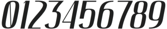 Hautte Italic Semi Condensed otf (400) Font OTHER CHARS