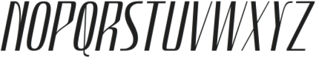 Hautte Light Italic Condensed otf (300) Font UPPERCASE