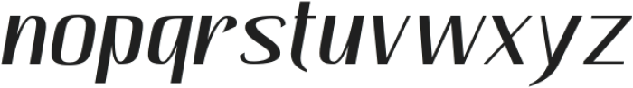 Hautte Light Italic otf (300) Font LOWERCASE