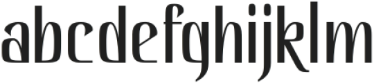 Hautte Light Semi Condensed otf (300) Font LOWERCASE