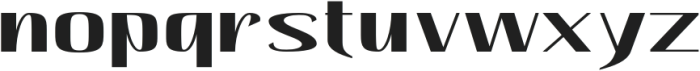 Hautte Semi Bold Semi Expanded otf (600) Font LOWERCASE