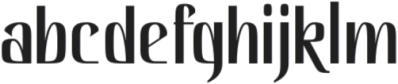 Hautte Semi Condensed otf (400) Font LOWERCASE