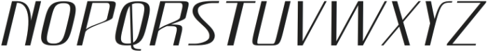 Hautte Thin Italic Expanded otf (100) Font UPPERCASE