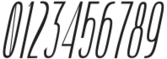Hautte Thin Italic Extra Condensed otf (100) Font OTHER CHARS