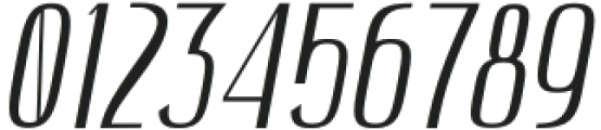 Hautte Thin Italic Semi Condensed otf (100) Font OTHER CHARS