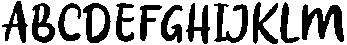 Havin Star Regular otf (400) Font UPPERCASE