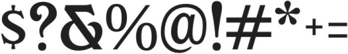 Havolane-Regular otf (400) Font OTHER CHARS