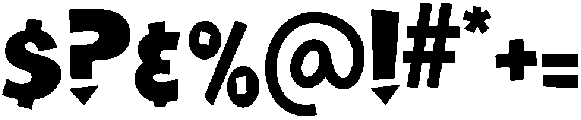 Hawaiian Punk otf (400) Font OTHER CHARS