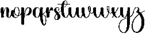 Hay Baby Regular otf (400) Font LOWERCASE