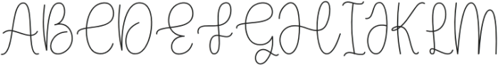 Hay Geovany Regular otf (400) Font UPPERCASE