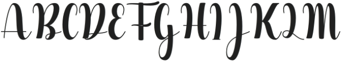 Hay Madona Regular otf (400) Font UPPERCASE