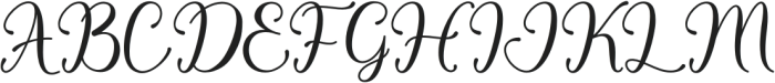 Hay Santa otf (400) Font UPPERCASE