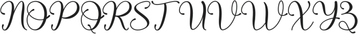 Hay Santa otf (400) Font UPPERCASE
