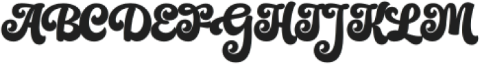 Haya Regular otf (400) Font UPPERCASE