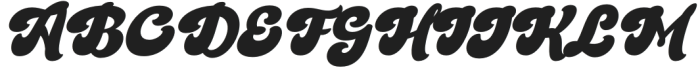 Hayles Italic otf (400) Font UPPERCASE