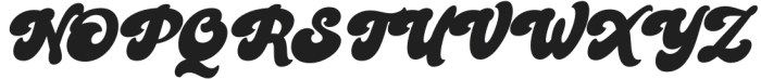 Hayles Italic otf (400) Font UPPERCASE