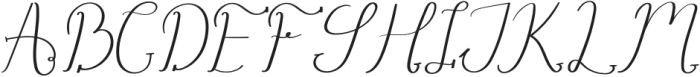 Hayletta otf (400) Font UPPERCASE