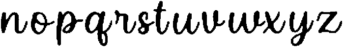Hayo ttf (400) Font LOWERCASE