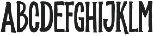 Hayowen Regular otf (400) Font UPPERCASE