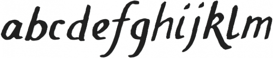 Hayrah Hand Script Regular otf (400) Font LOWERCASE