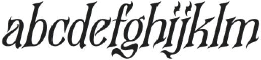 Hazelgen Italic otf (400) FONT