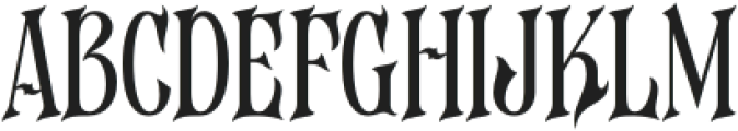 Hazelgen otf (400) Font UPPERCASE