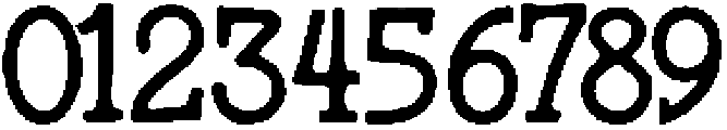 Hazoda ttf (400) Font OTHER CHARS