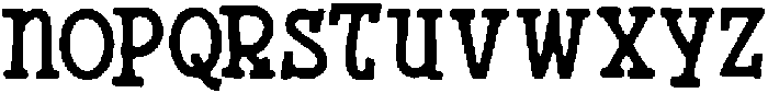Hazoda ttf (400) Font LOWERCASE