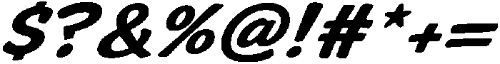 happy Crumbs Slant otf (400) Font OTHER CHARS