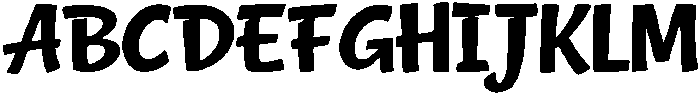 happy Crumbs Style otf (400) Font UPPERCASE