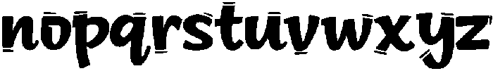 happy Crumbs Style otf (400) Font LOWERCASE
