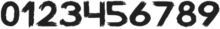 hardbrush otf (400) Font OTHER CHARS