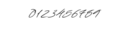 Hairstroke Script.otf Font OTHER CHARS