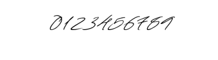 Hairstroke Script.woff Font OTHER CHARS