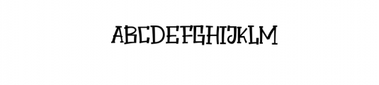 Halloween Secret.ttf Font UPPERCASE