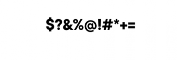 Halton Neue Bold.otf Font OTHER CHARS