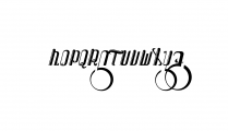 Hanaka-Bold.ttf Font UPPERCASE
