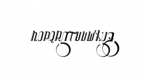Hanaka-Regular.ttf Font UPPERCASE