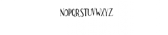 Hand Written Font Never Neverland Font UPPERCASE
