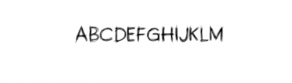 Handodle.otf Font UPPERCASE