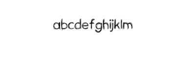 Handodle.otf Font LOWERCASE