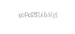 Handroberrg.otf Font UPPERCASE