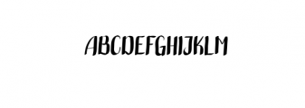 Handwritten Bold.otf Font UPPERCASE