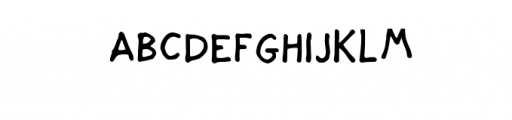 Handy.ttf Font UPPERCASE