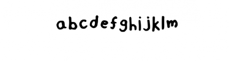 Handy.ttf Font LOWERCASE