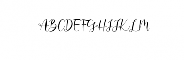 Harelia Script Font UPPERCASE