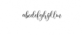 Harelia Script Font LOWERCASE