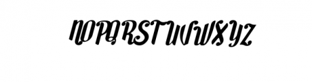 Harson-Soft-Italic.ttf Font UPPERCASE